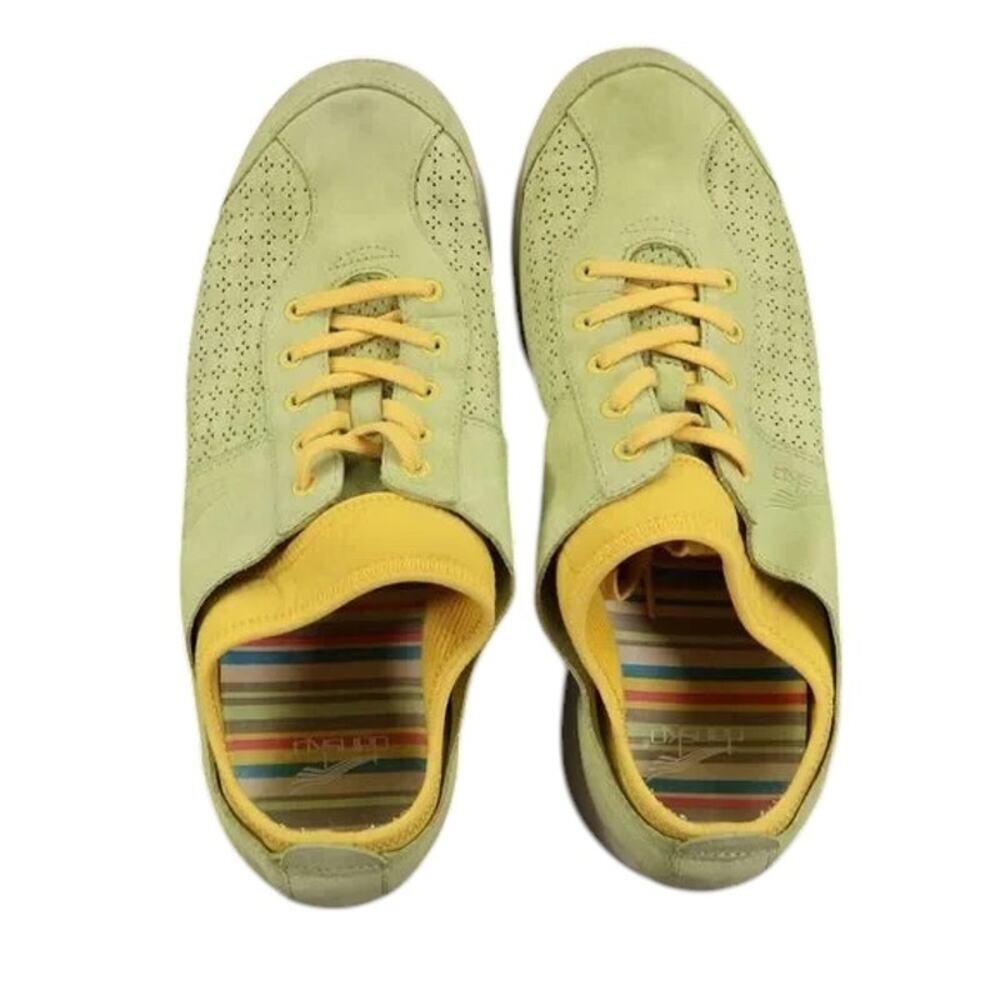 Dansko Shoes Womens 11.5 Sneakers Lifestyle Comfort Athletic Elise Leather Green - Picture 7 of 14